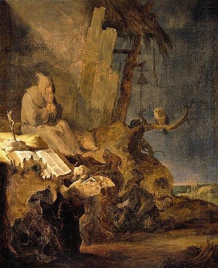 The Temptation of St Anthony, Cornelis Saftleven
